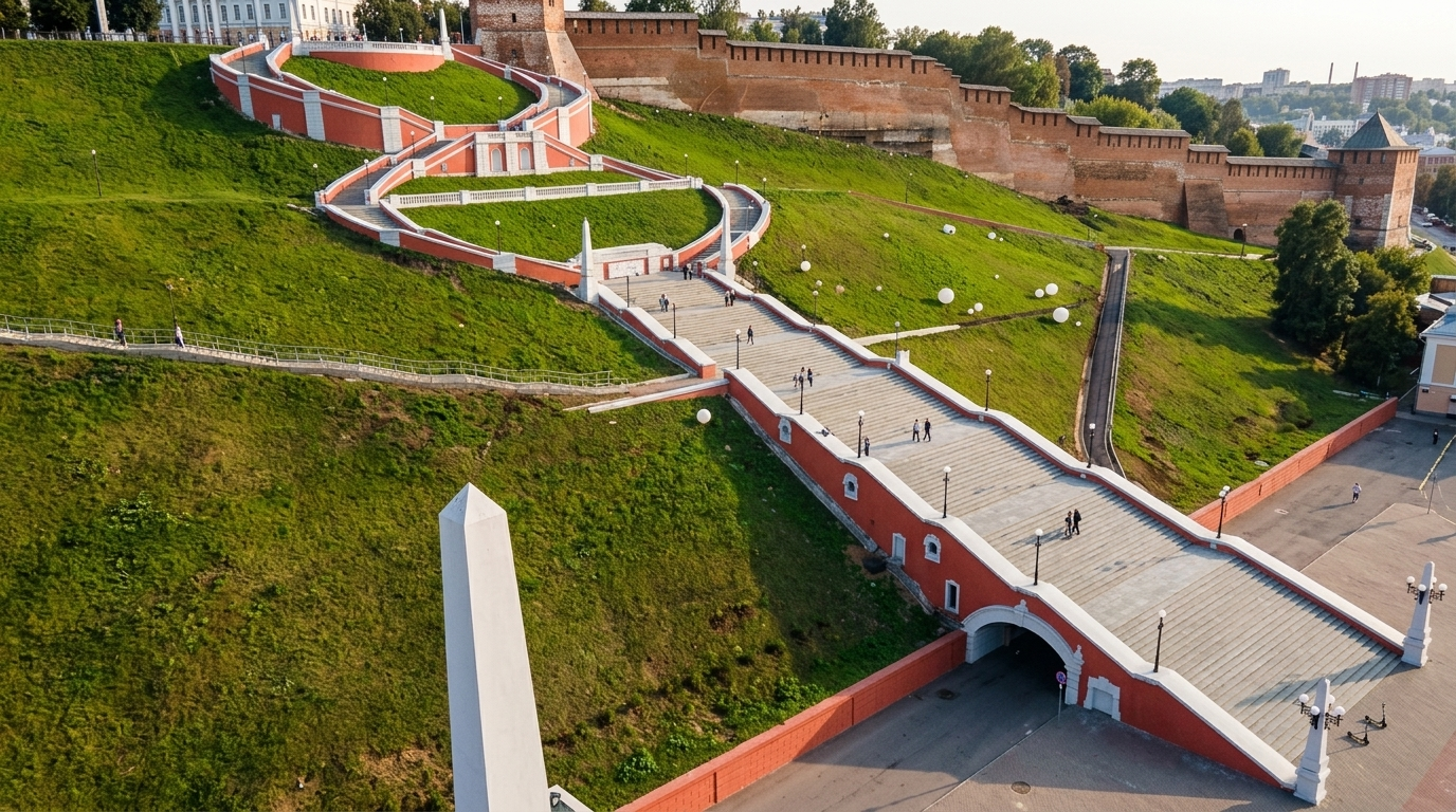 Чкаловская лестница